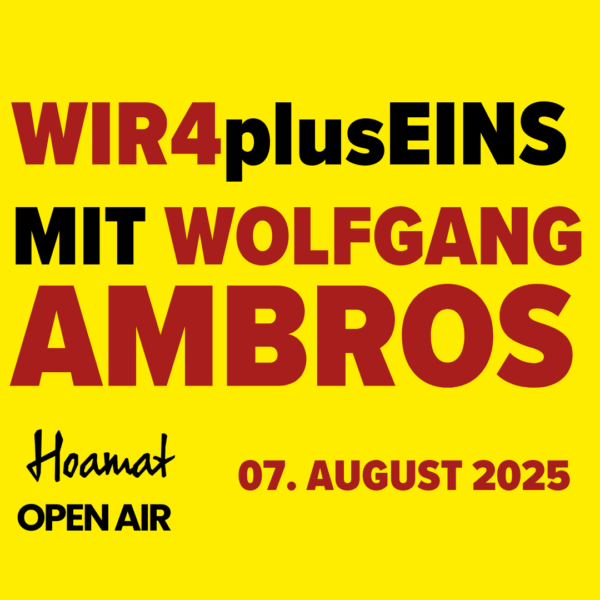 WIR4 mit Wolfgang Ambros